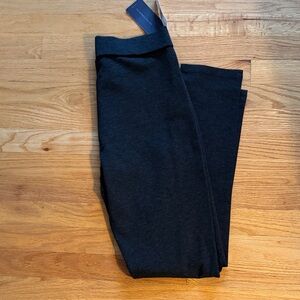 NYDJ Pull Pn Charcoal Gray Leggings Size 6 NWT